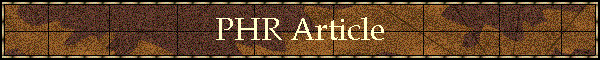 PHR Article